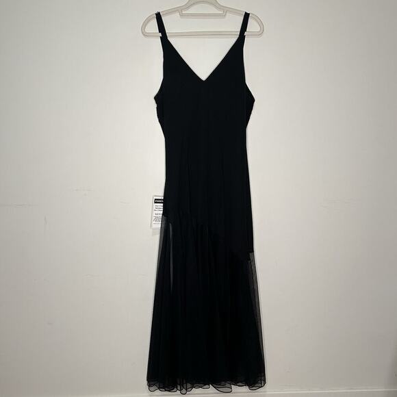 VTG R&M Richards Maxi Dress Womens 20W Fairy Whimsical Tulle Prom Gown Romantic - Picture 7 of 9